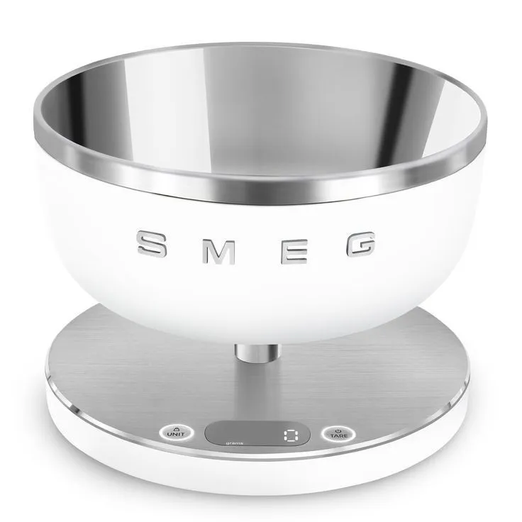 Кухонные весы из нержавеющей стали Smeg, 2 разных цвета 2 Кухонные весы из нержавеющей стали Smeg, 2 разных цвета 2