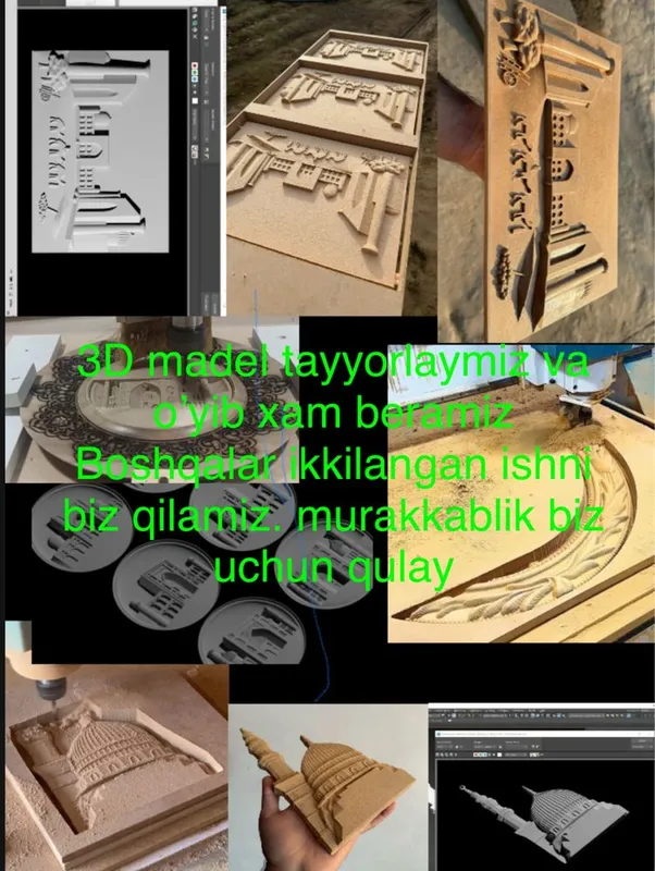 Lazer Rover usluga xizmati va dizayn xizmati (mdf kesish oyish cnc sns — фото 2