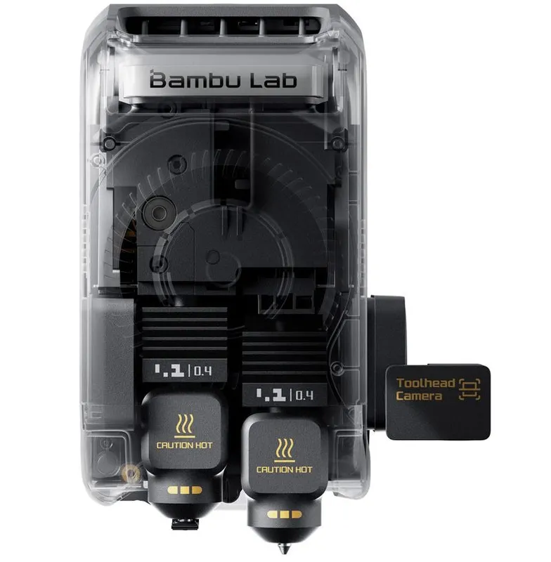 Bambu Lab X2D Combo — AMS 2 Pro bilan, 2 ta nozzle, kafolat 3