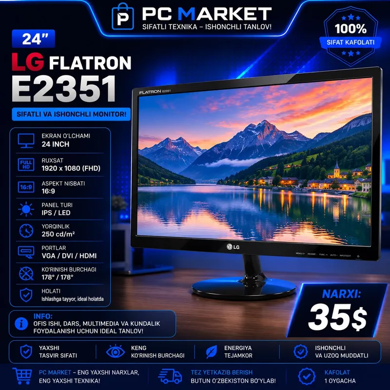 Monitor LG 24