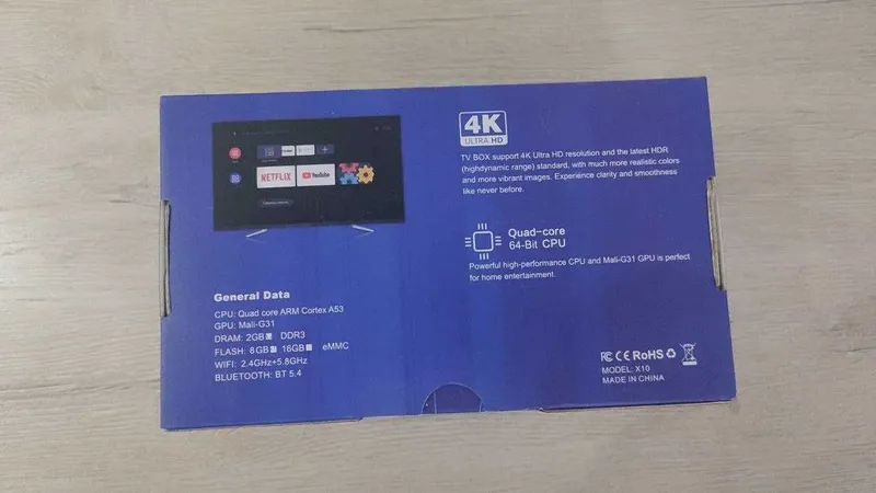 Smart TV приставка X10 2 Smart TV приставка X10 2