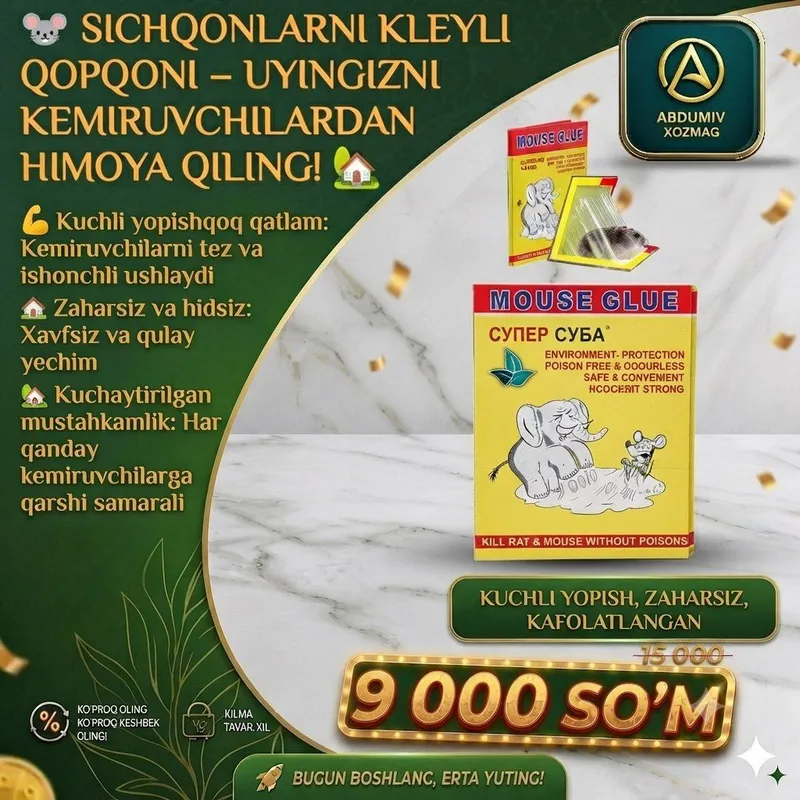 SICHQON TUTISH UCHUN KLEYLI QOPQON 1
