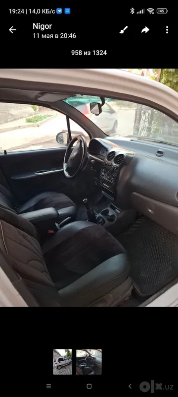 Matiz Best, Super, метан, кузов 2 Matiz Best, Super, метан, кузов 2