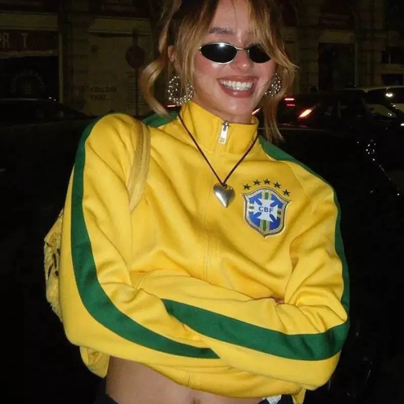 Brazil 🇧🇷 fermuarli zo'r pulover 1 Brazil 🇧🇷 fermuarli zo'r pulover 1