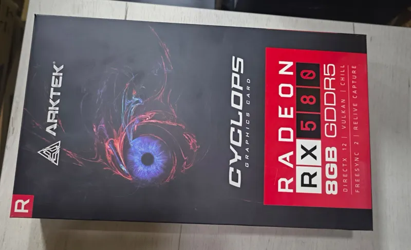 AMD Radeon RX 580 8GB GPU Видеокарта — фото 3
