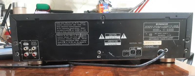 Pioneer CT - W503R 2