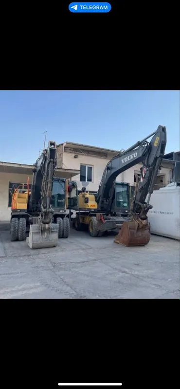 Ekskavator 140 dan 55 kichkina 210 kota kalosni ekskavatorlar — фото 2