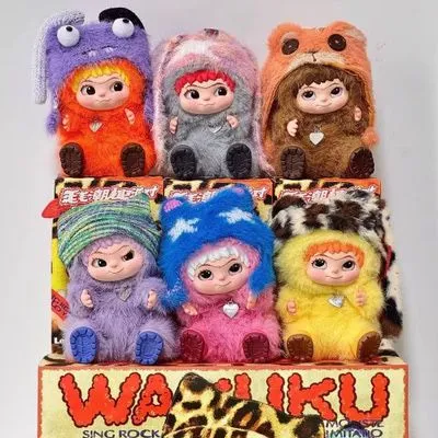 Wakuku / Вакуку в слепой коробке мягкая игрушка и Брелок Labubu лаб Wakuku / Вакуку в слепой коробке мягкая игрушка и Брелок Labubu лаб