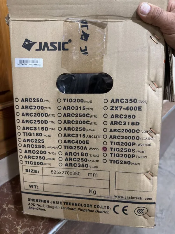 JASIC TIG 250S (W228) — Argon payvandlash apparati 4