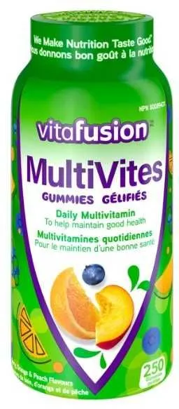 Vitafusion MultiVites Gummy Vitamins for Adults 250 Gummies Vitafusion MultiVites Gummy Vitamins for Adults 250 Gummies