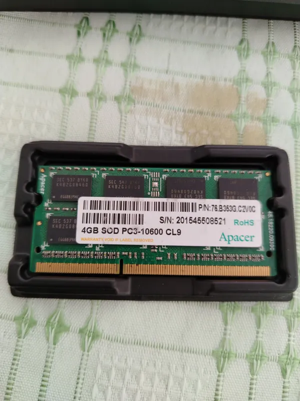 Operativ xotira 2 Gb ddr3 noutbuklar uchun