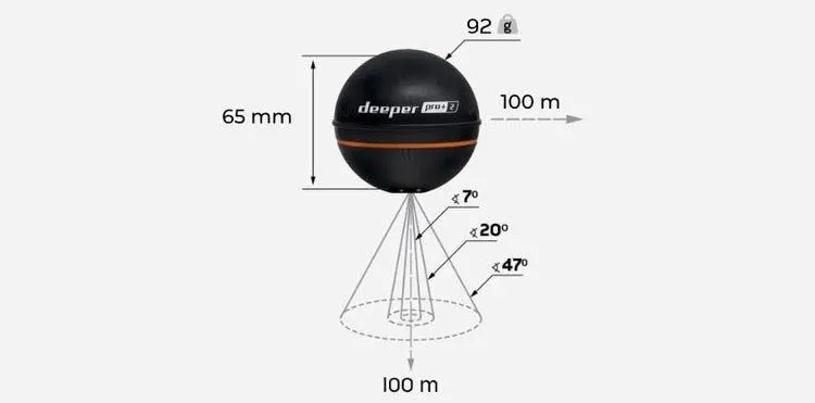 Эхолот Deeper Smart Sonar Pro +2 — фото 4