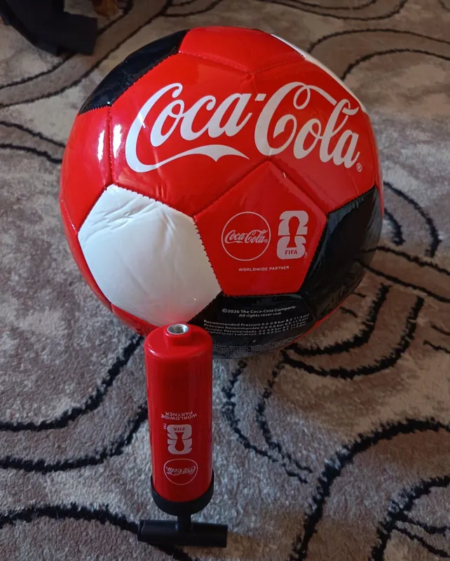 Coca-Cola nasosi bilan yangi to‘p. 2 Coca-Cola nasosi bilan yangi to‘p. 2