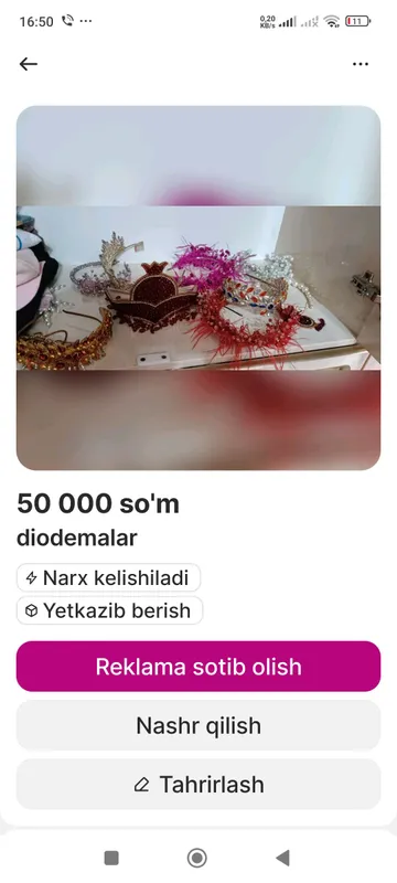 kelinchaklar uchun