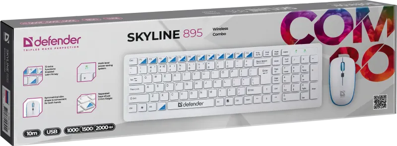 Skyline 895 Беспроводной набор клавиатура + мышка