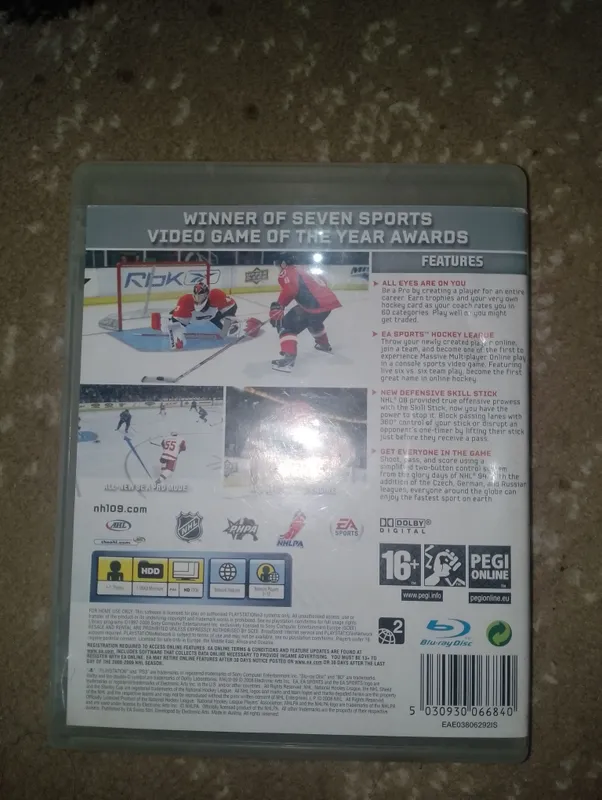 ps3 early sports nhl09 2 ps3 early sports nhl09 2