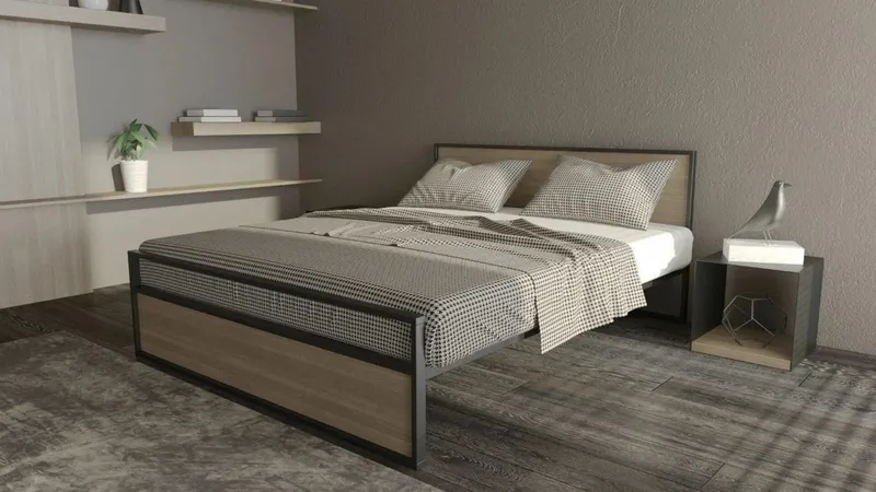 Двуспальная Кровать Loft krovat темир крават metal kalavat Лофт 2 Двуспальная Кровать Loft krovat темир крават metal kalavat Лофт 2