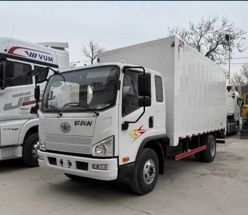 Yangilangan Автофургон цельнометаллический FAW Tiger V, (27,5 м³) 5,70