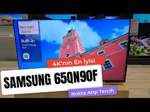 Samsung 65QN90F - Yorqin Mini-LED + 144Hz, 2025 65″ Premium 4K TV!”