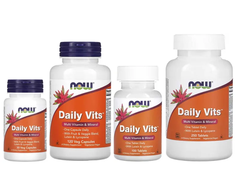 NOW Foods NOW Daily Vits Multi Vitamin & Mineral мультивитамины микроэ