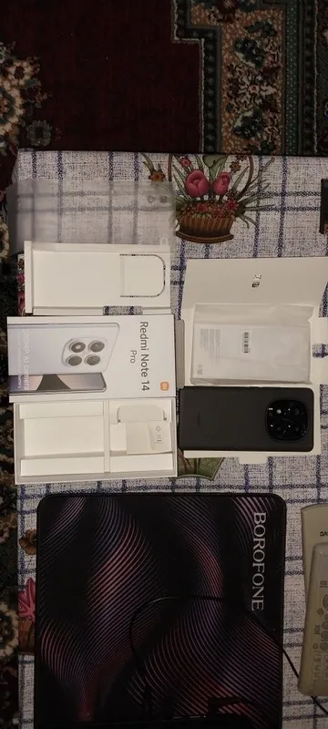 Redmi Note 14 Pro. Коробка и Документы есть, Телефон Абсолютно новый — фото 1