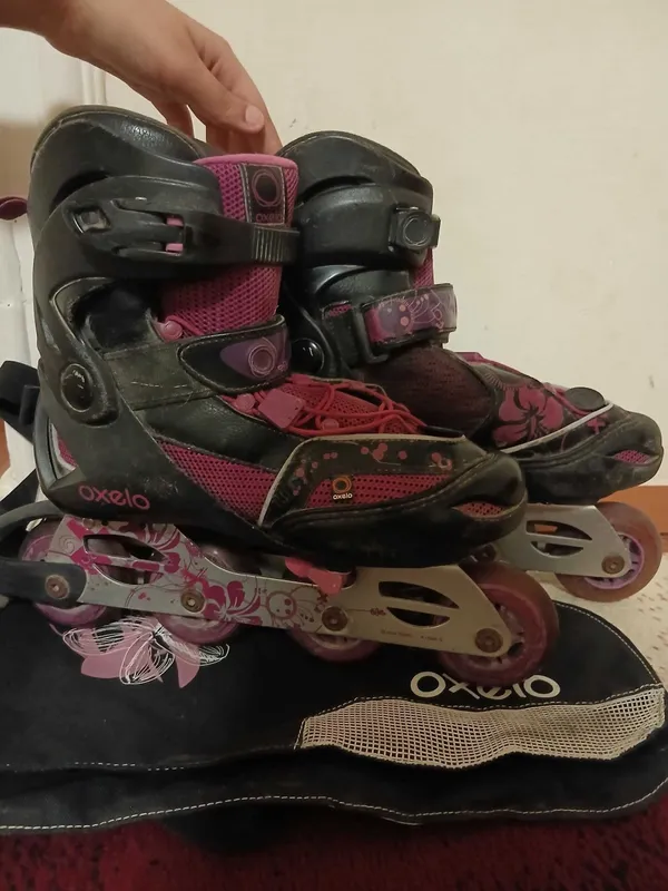 Продаются ролики OXELO спортивные с регулировкой размера 37-39 1 Продаются ролики OXELO спортивные с регулировкой размера 37-39 1