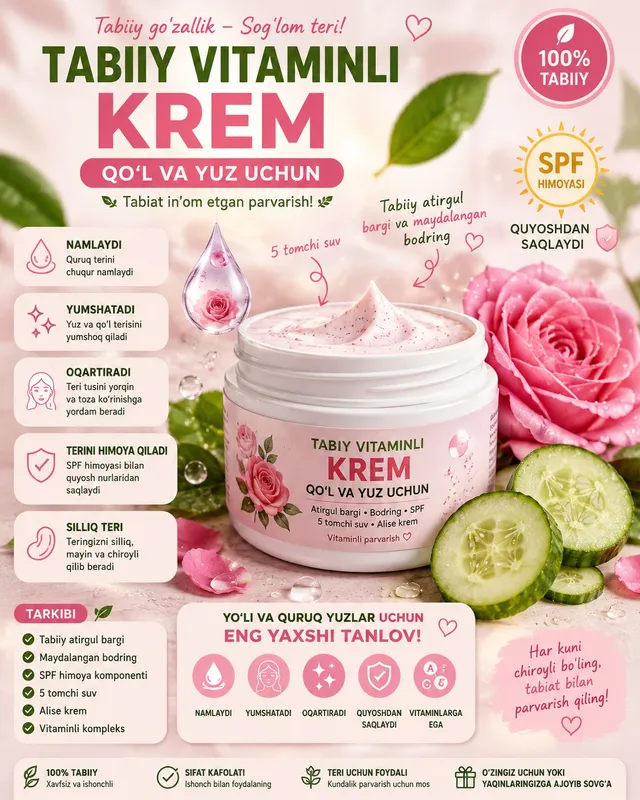 витаминный крем