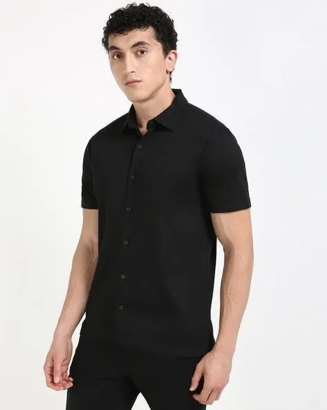 Финка Calvin Klein solid interlock shirt.p-M. 3 Финка Calvin Klein solid interlock shirt.p-M. 3