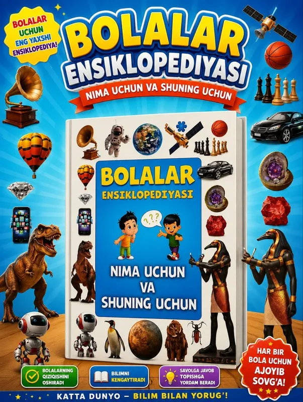 Bolalar ensiklopediyasi: Nima uchun va shuning uchun