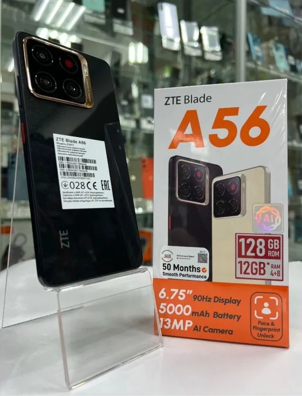 zte A56 yangi ochilmagan