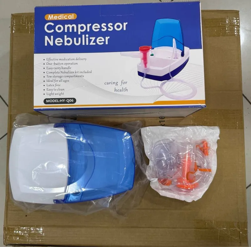 Medical Compressor Nebulizer Ингалятор небулайзер 4