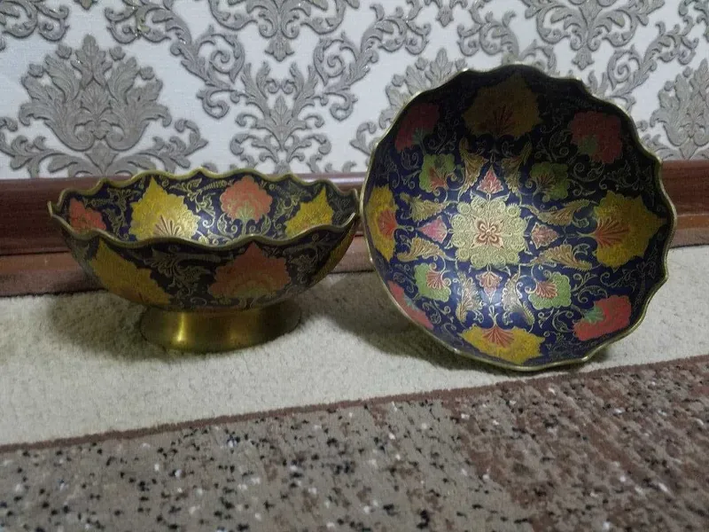Продам Ретро-фруктовница (латунь, Индия)