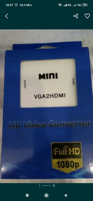 Доставка ! И по областям ,Конвертер с vga to hdmi — фото 3