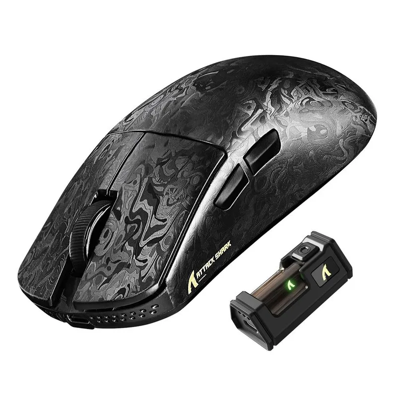 NEW Mouse Attack shark R11 ULTRA PAW3950 8K dpi 42000 — фото 1