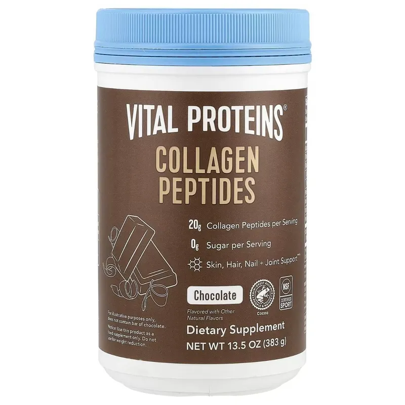 Коллаген Vital Proteins, Шоколад, 20г на порцию 383 гр — фото 1