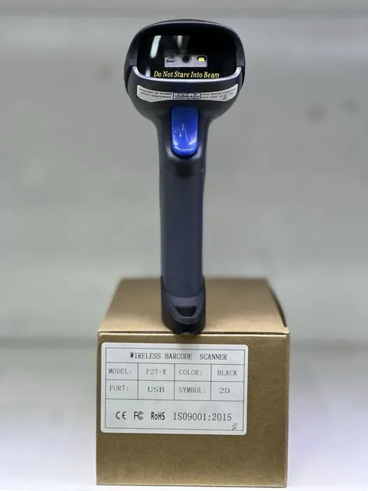 Netum F27-X skaner — simsiz 2D QR va shtrix kod o‘quvchi — фото 1