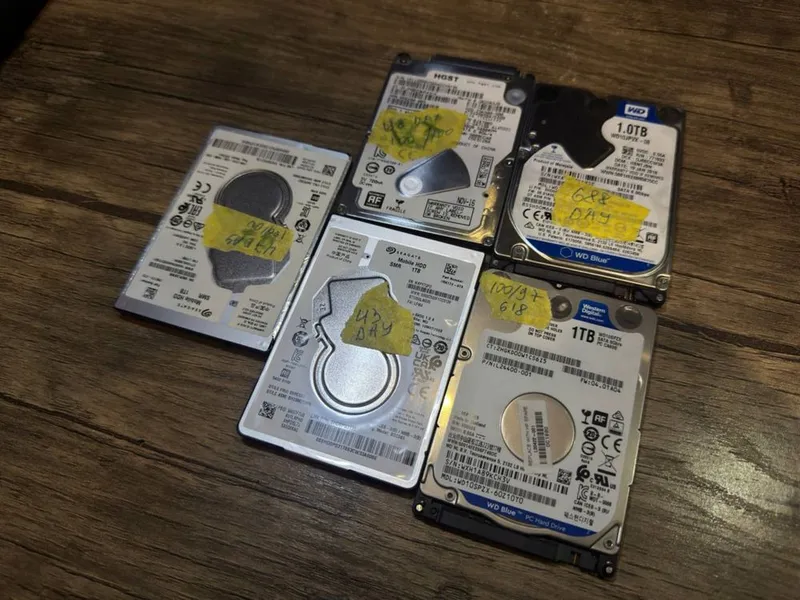 HDD 2.5” 1TB для ноутбуков и ПК | WD seagate | HGST