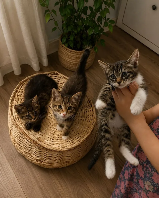 Пристраиваются котята в добрые руки Пристраиваются котята в добрые руки