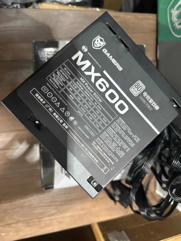 Бюджетная хорошая блок питания 600W