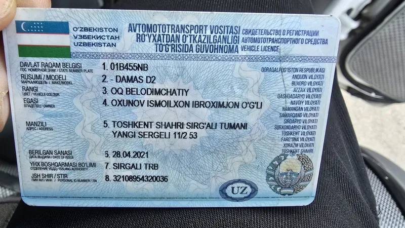 Damas, 2021 год, 74 000 км 3 Damas, 2021 год, 74 000 км 3