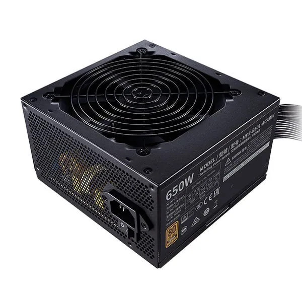 Cooler Master 650W MWE 650 V2 230V 80 Plus Bronze (MPE-6501-ACABW-B)