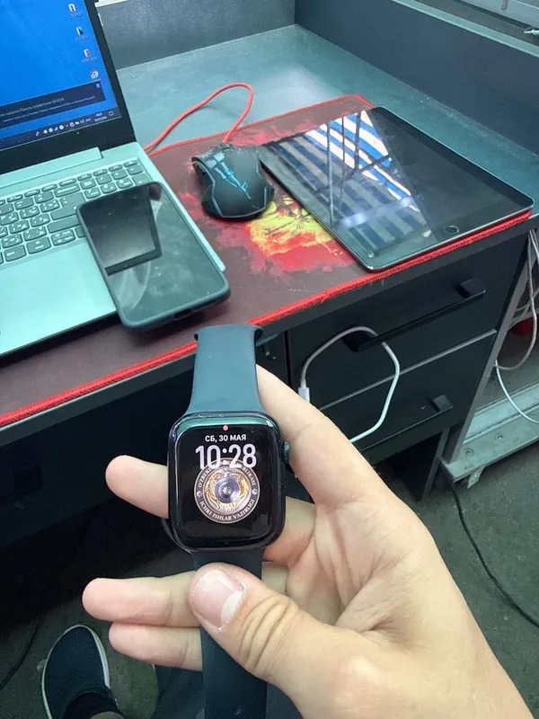 apple watch serius 7 45mm — фото 3