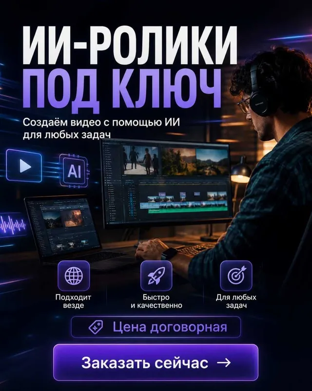 AI Video va Rasm Tayyorlash Xizmati AI ИИ — фото 1