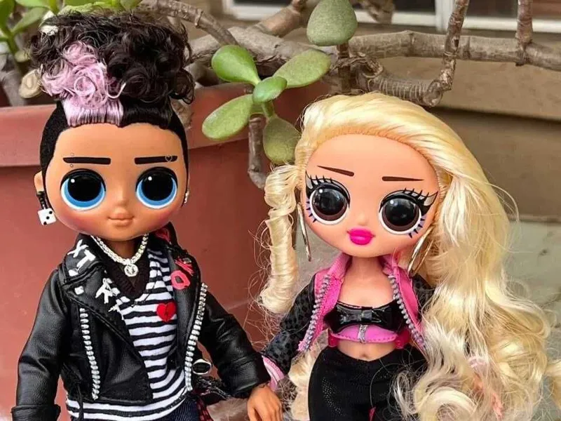 Куклы Лол Сюрпрайз LOL Surprise OMG Tough Dude and Pink Chick