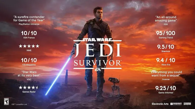 Продам диск Star Wars Jedi: Survivor - PS5 — фото 1