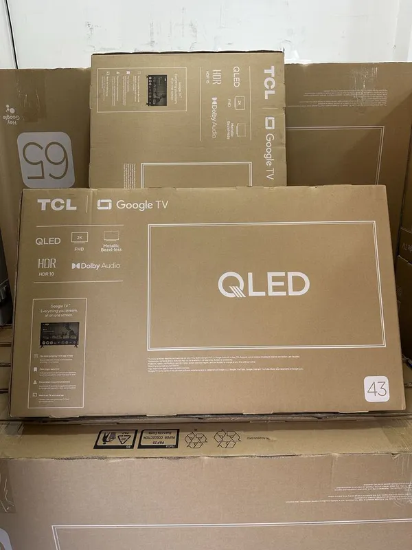 Телевизор TCL 43’ Google TV QLED, 2к FHD, Dolby Audio с доставкой!