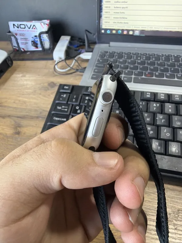 Apple watch 9 silver 2 Apple watch 9 silver 2