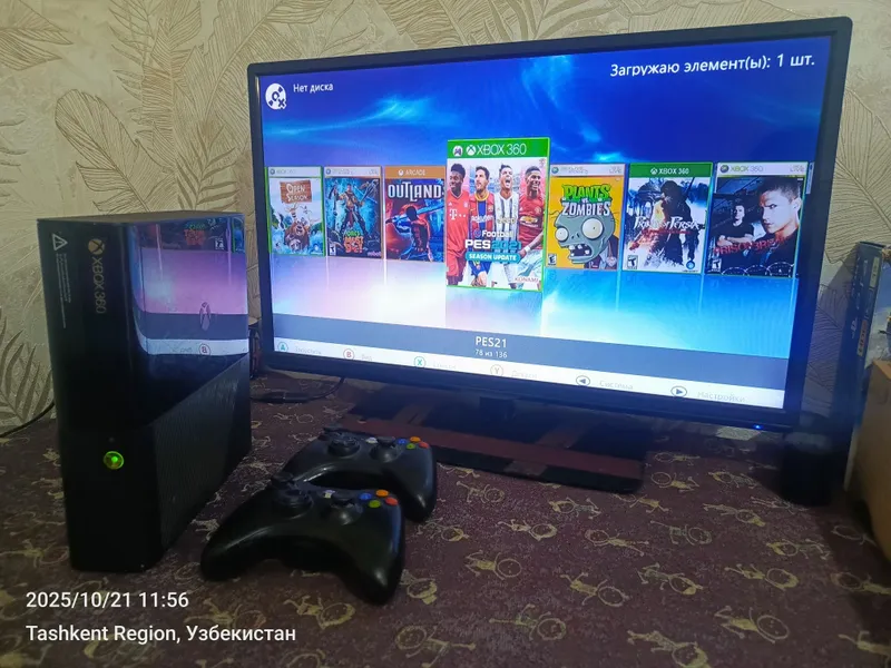 Xbox360 E 500gb прошитый+135 игры записано — фото 4