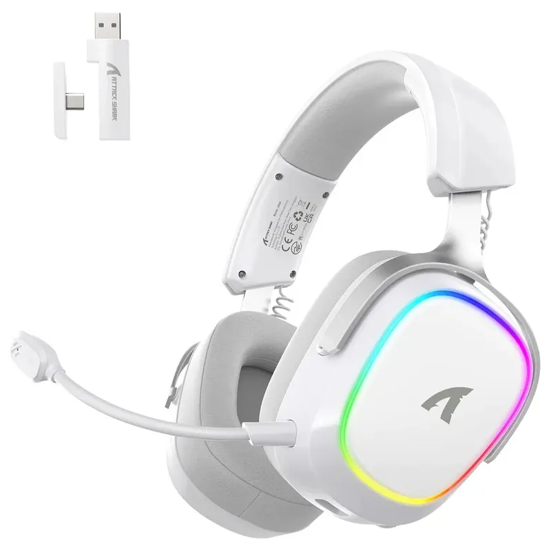 Attack Shark G800 Wireless Gaming Headset | RGB 1 Attack Shark G800 Wireless Gaming Headset | RGB 1