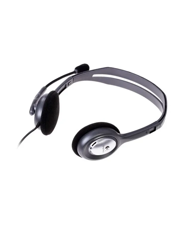 Проводные наушники Logitech H110 для компьютера, коллцентра, звонки, игры, музыка, aux — фото 4